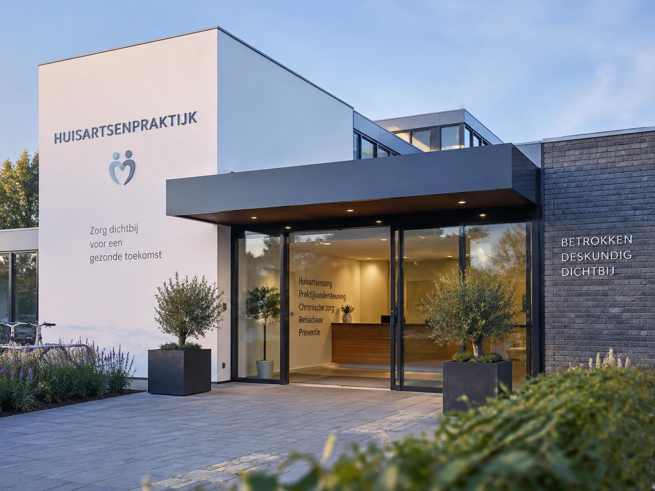 Huisartsenpraktijk met open entree